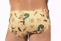 Low Rise Cut Men´s swim Trunks