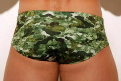Camouflage Low Rise Cut Men´s swim Trunks
