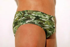 Camouflage Low Rise Cut Men´s swim Trunks