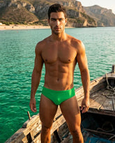 Green Swim briefs 06 cm side