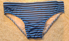 Navy Black and Blue Swim briefs for men