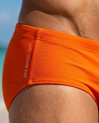 Orange Crush Low Rise Swim Brief 10 cm
