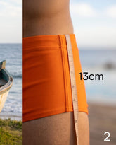 Orange Crush classic Swim Brief 13 cm side