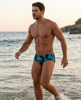 Tie Dye classic swim brief 13 cm 1