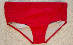Red Classic Swim Trunks for Men