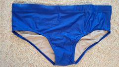 Royal Blue Low Rise Swim Briefs