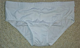 White Low Rise Cut Men´s swim Trunks