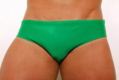 Green Swim briefs for men