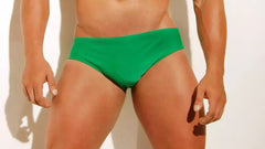 Green Swim briefs for men