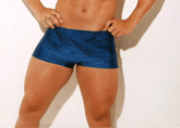 Laser Boxer Square Cut Swim Briefs - Aberbeach