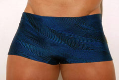 Laser Boxer Square Cut Swim Briefs - Aberbeach