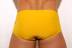 Traditional Yellow Beach Trunks - Aberbeach