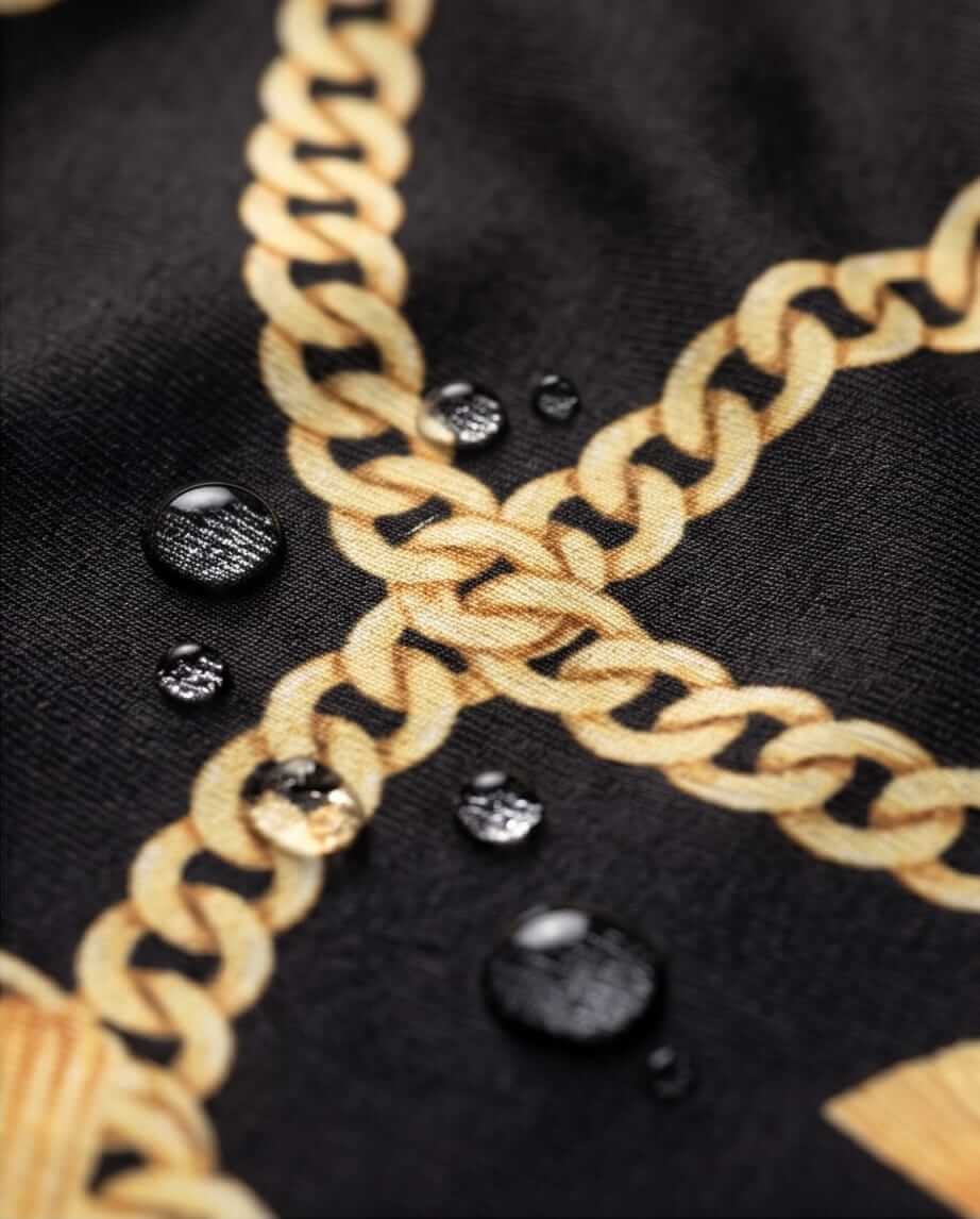 Black Gold chain Mens Togs 6 c