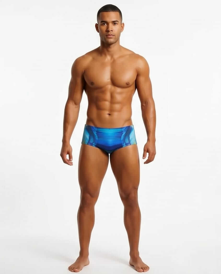 Blue Swim Brief Traditional Cut 15 c