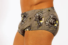 Naked Traditional Swim Trunks for men