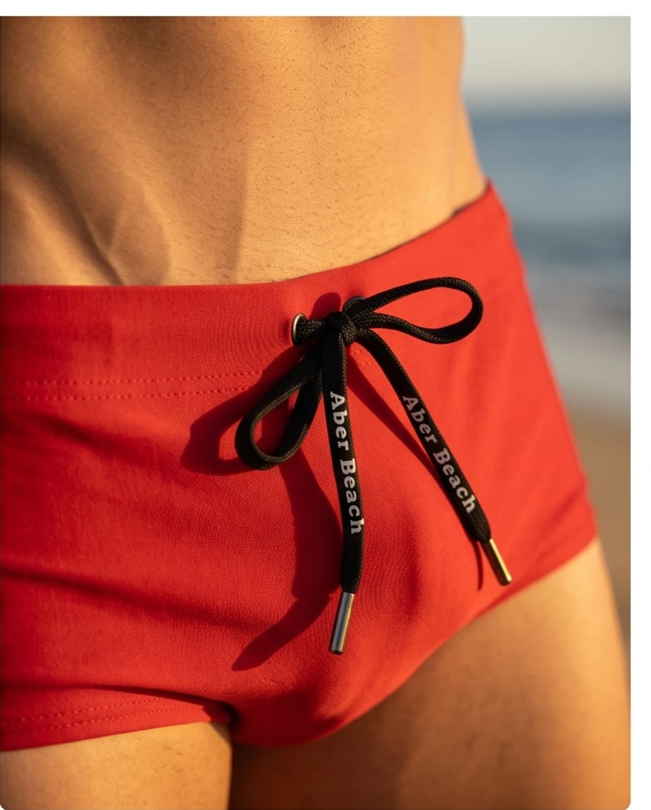 Red swim Wear for men 15 