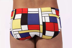 Low Rise Cut Men´s swim Trunks