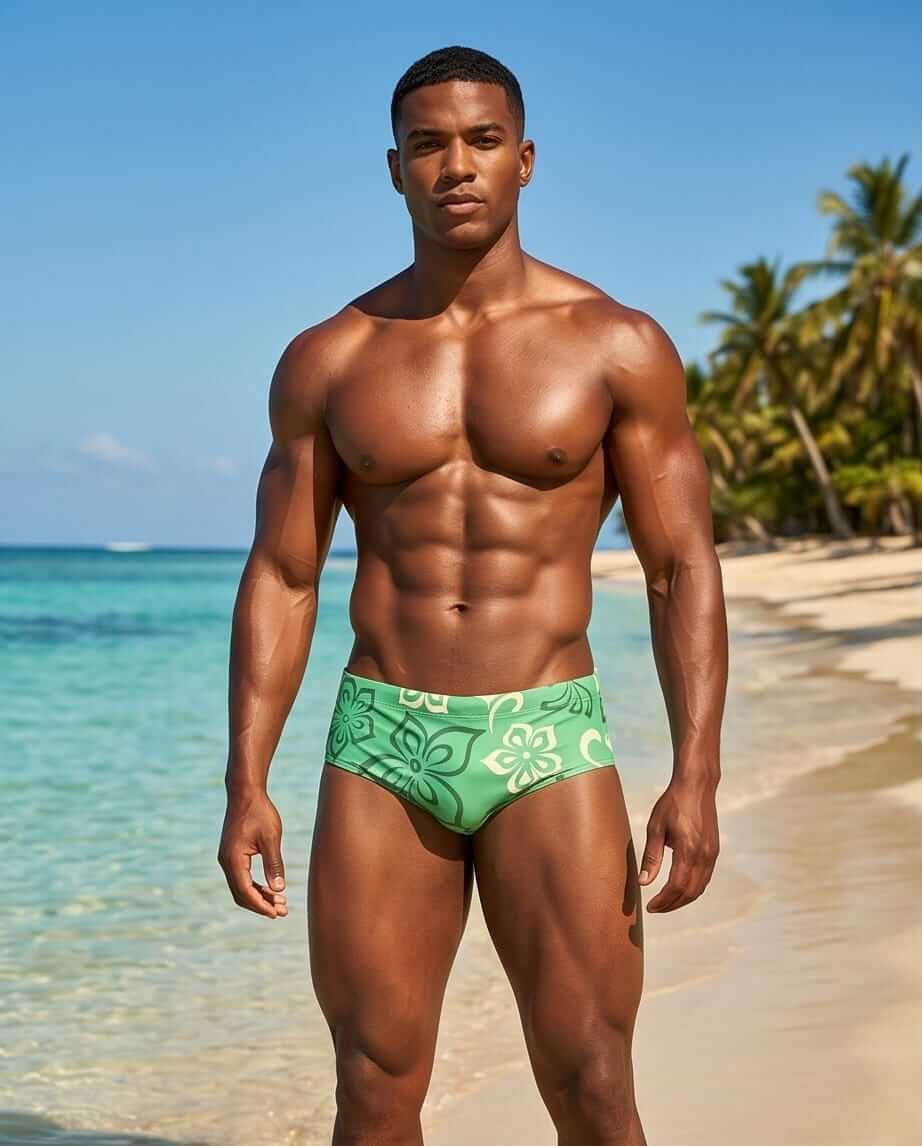 Aussie Low Rise Swim Briefs 10 cm side - Aberbeach