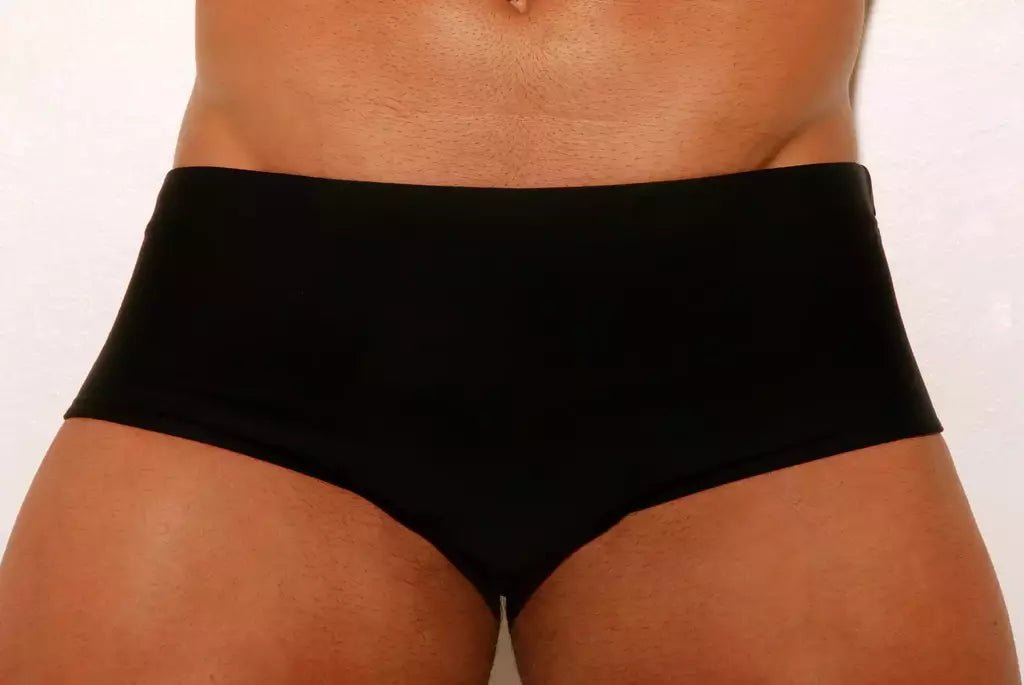 Black Swim Brief classic cut 13 cm side - Aberbeach