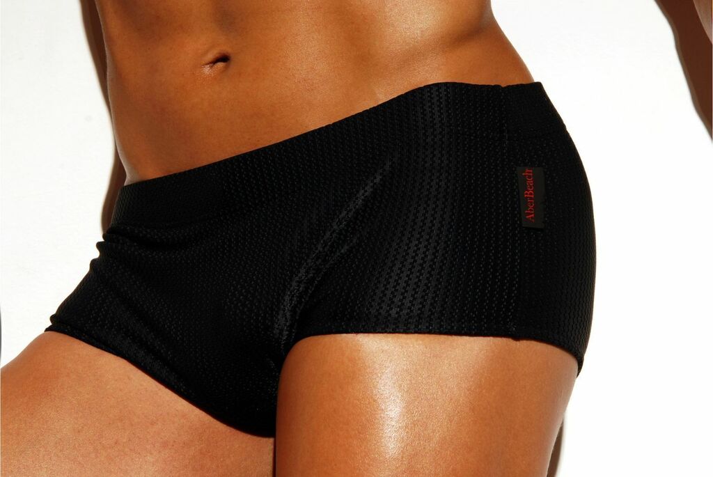 Black Swim Brief Traditional Stalion 15 cm side - Aberbeach