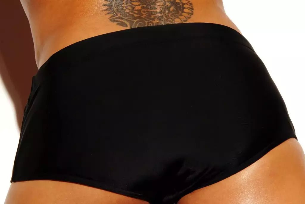 Black swim Wear for men 15 cm Side - Aberbeach