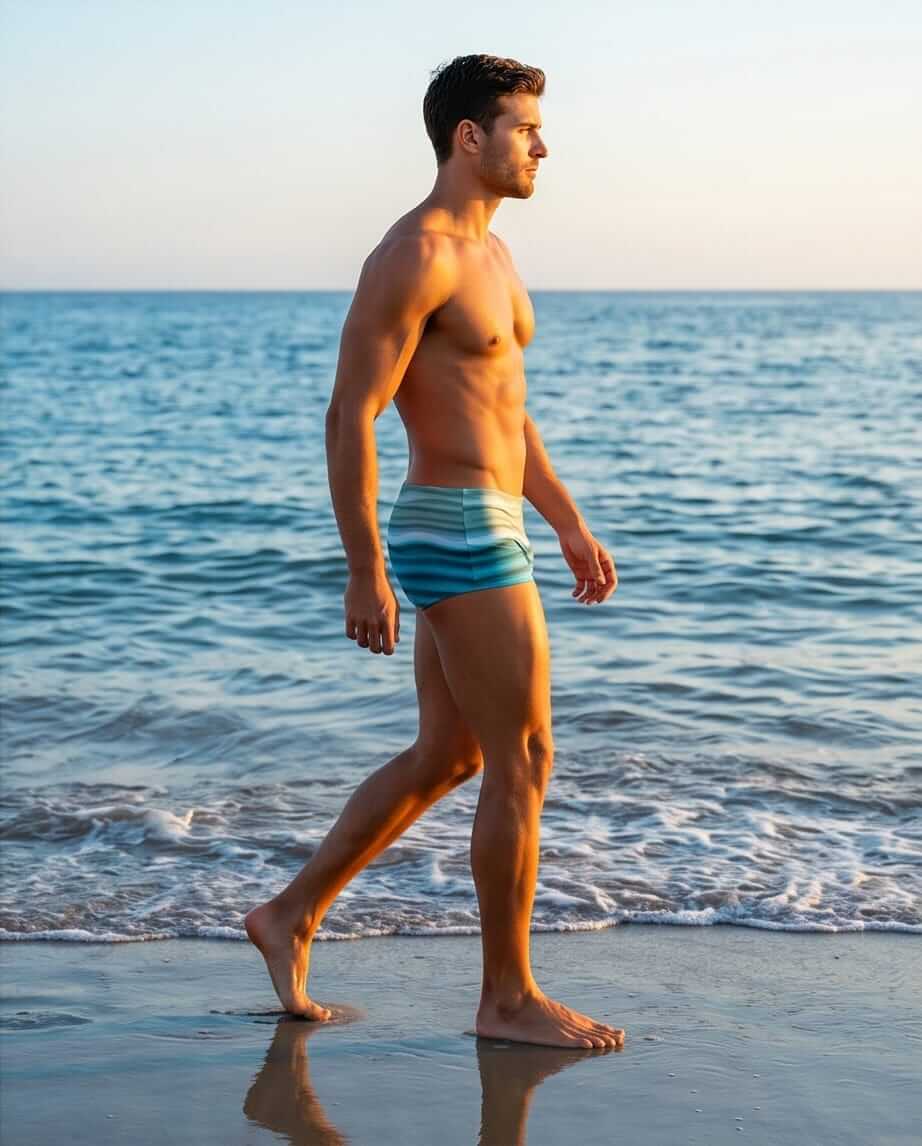 Caribbean Traditional Swim Briefs 15 cm side - Aberbeach