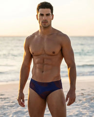 Designer Print Togs Swim Brief 6 cm side - Aberbeach