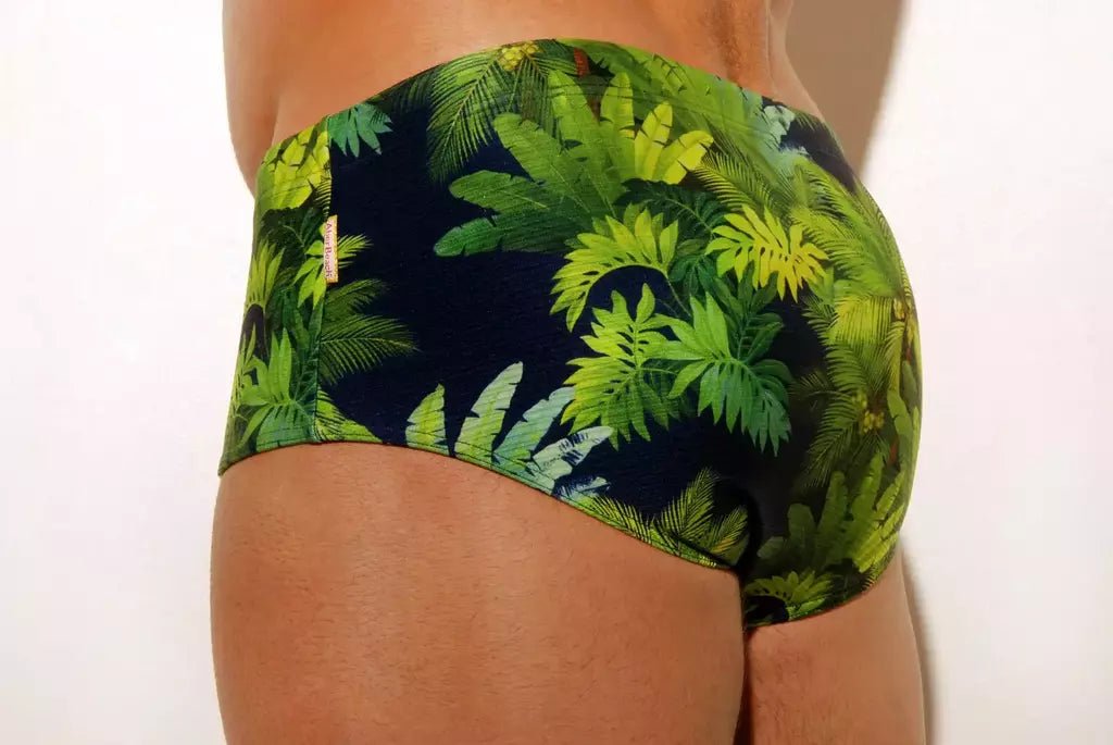 Floral Swim Brief classic cut 13 cm side - Aberbeach