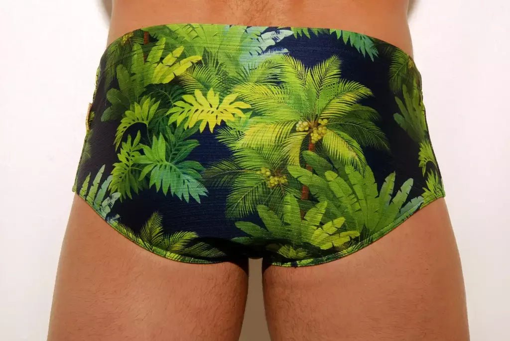Floral Swim Brief classic cut 13 cm side - Aberbeach