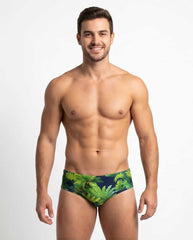 Floral Swim Brief Low Rise 10 cm side - Aberbeach