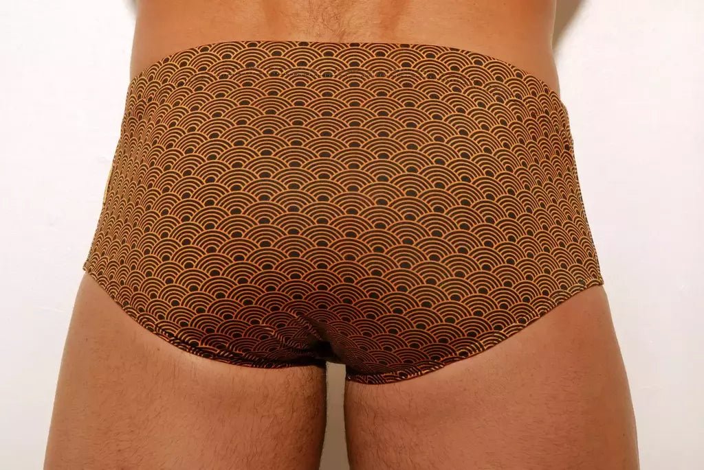 Gold Tobacco classic Swim Brief 13 cm side - Aberbeach