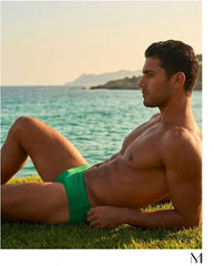 Green Swim briefs 06 cm side - Aberbeach