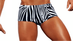 Noosa Illusion Traditional Swim Briefs 15 cm side - Aberbeach