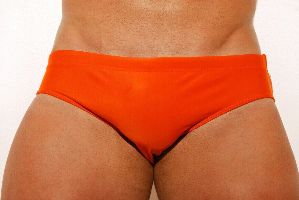 Orange mens Togs 6 cm Side - Aberbeach