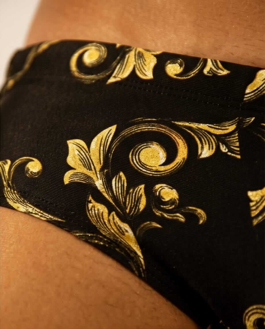 Patterned Swim brief 6 cm side - Aberbeach