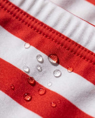 Red Stripe Swim Brief 6 cm side - Aberbeach