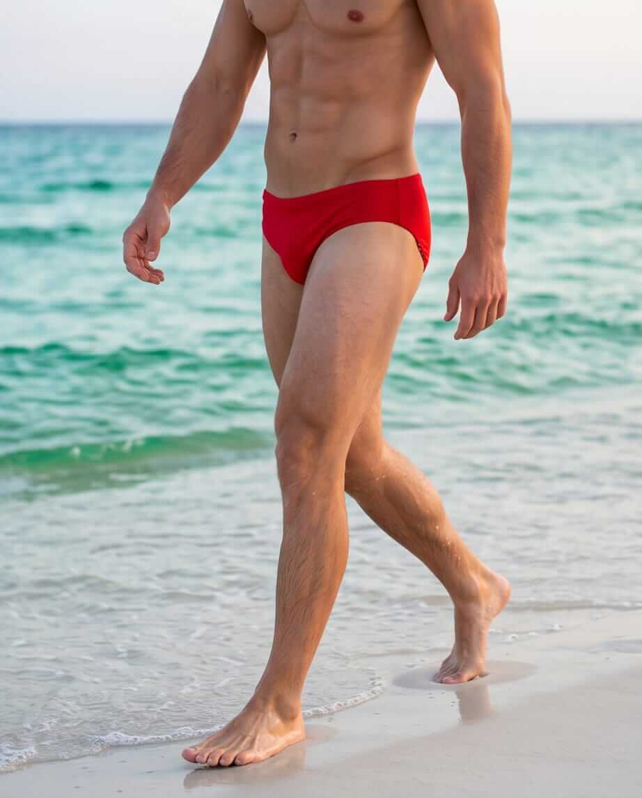 Red Togs swim brief 6 cm side - Aberbeach