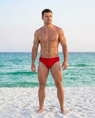 Red Togs swim brief 6 cm side - Aberbeach