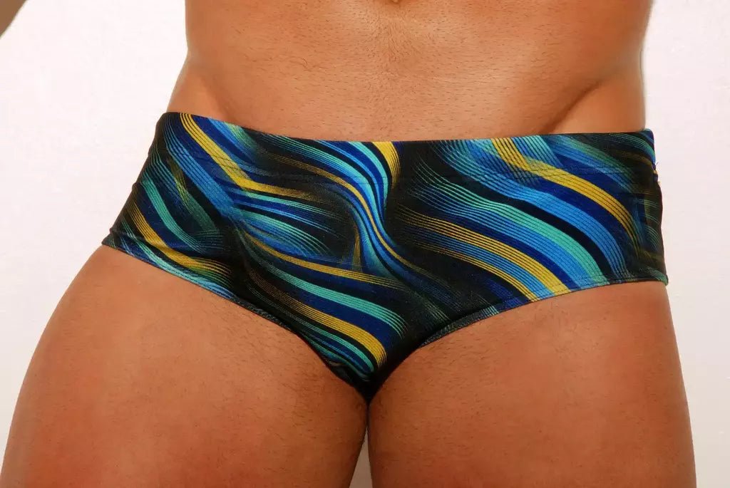 Tie Dye Low Rise swim brief 10 cm - Aberbeach