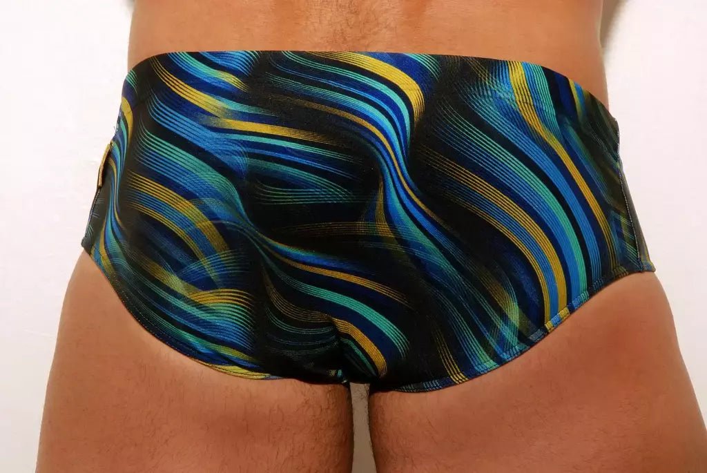 Tie Dye Low Rise swim brief 10 cm - Aberbeach