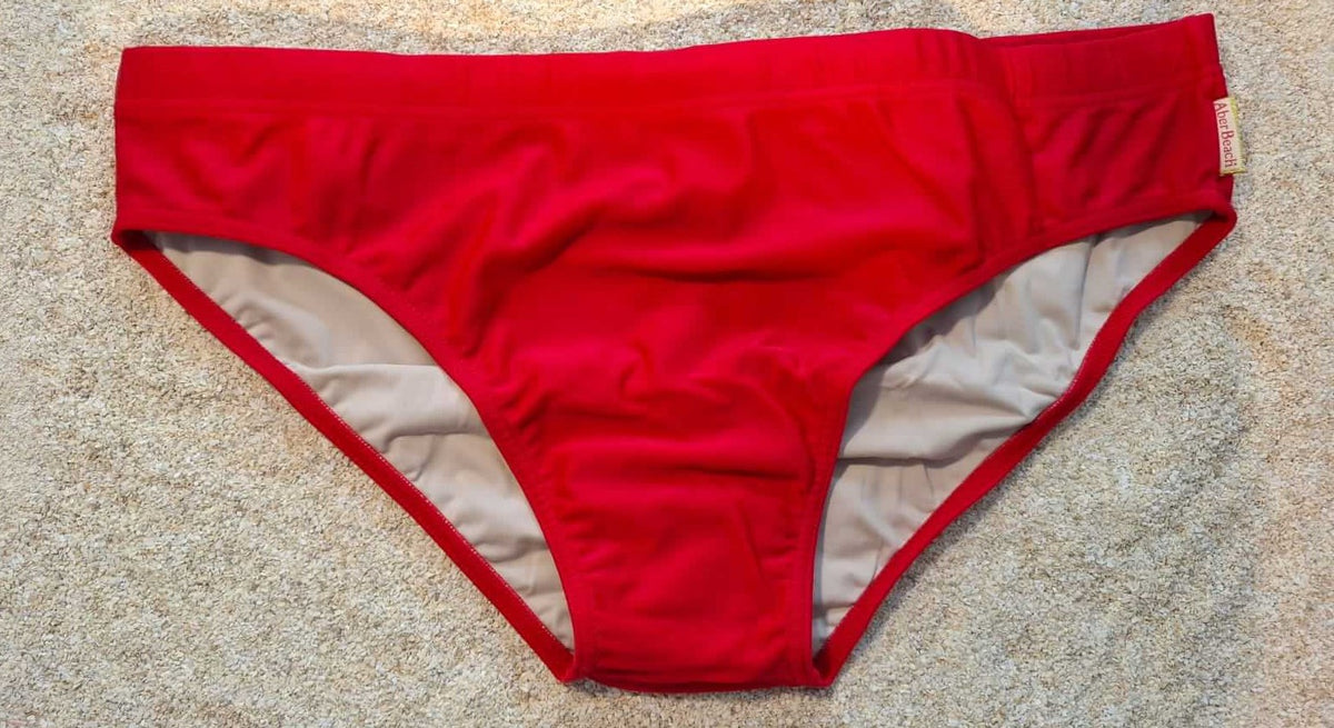 Red Swim Brief for men