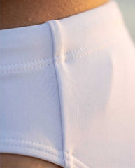 White Swim Briefs 6 CM Side - Aberbeach